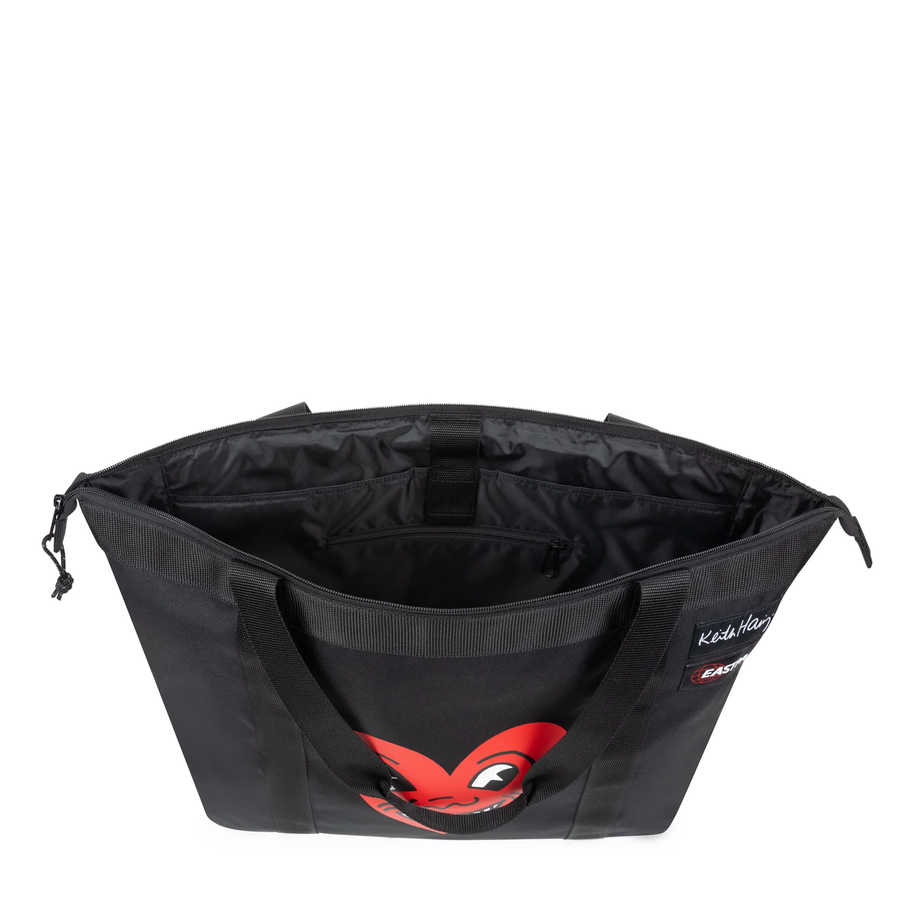 Keith Haring X Eastpak Travel Tote Keith Haring Heart Omuz Çantası