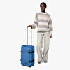Resim TRANSIT'R S HEALING BLUE TEKERLEKLİ VALİZ