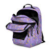Resim STUDY BUDDY FLORA FADE LILAC SIRT ÇANTASI