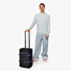 Resim TRANVERZ S KONTRAST PREP BLACK TEKERLEKLİ VALİZ