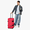 Resim TRANVERZ M TOMATO RED TEKERLEKLİ VALİZ
