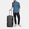 Resim TRANVERZ M BLACK DENIM TEKERLEKLİ VALİZ