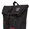 Resim BASQUIAT X EASTPAK UP ROLL BASQUIAT QUOTES SIRT ÇANTASI