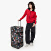 Resim BASQUIAT X EASTPAK TRANSIT'R L BASQUIAT KINGS OF EGYPT 2 TEKERLEKLİ VALİZ