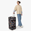 Resim BASQUIAT X EASTPAK TRANSIT'R L BASQUIAT KINGS OF EGYPT 2 TEKERLEKLİ VALİZ