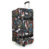 Resim BASQUIAT X EASTPAK TRANSIT'R L BASQUIAT KINGS OF EGYPT 2 TEKERLEKLİ VALİZ