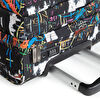 Resim BASQUIAT X EASTPAK TRANSIT'R L BASQUIAT KINGS OF EGYPT 2 TEKERLEKLİ VALİZ