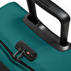Resim TRANVERZ L PEACOCK GREEN TEKERLEKLİ VALİZ