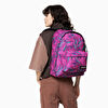Resim OUT OF OFFICE BRIZE PALM PINK SIRT ÇANTASI