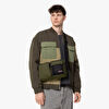 Resim DOUBLE CROSSBODY DARK GRASS BEL ÇANTASI