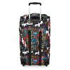 Resim BASQUIAT X EASTPAK TRANSIT'R L BASQUIAT KINGS OF EGYPT 2 TEKERLEKLİ VALİZ