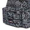 Resim KEITH HARING X EASTPAK DAY PAK'R KEITH HARING BLACK SIRT ÇANTASI
