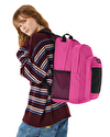 Resim STUDY BUDDY FUCHSIA PINK SIRT ÇANTASI