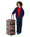 Resim TRANVERZ L BRIZE RETRO NAVY TEKERLEKLİ VALİZ