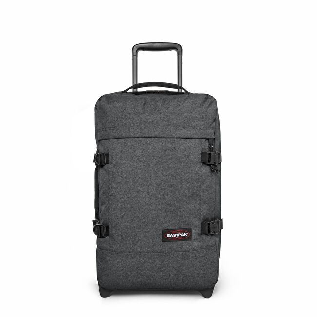 Resim STRAPVERZ S BLACK DENIM TEKERLEKLİ VALİZ