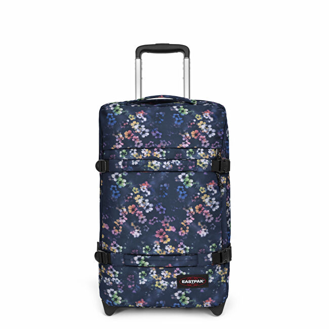 Resim TRANSIT'R S FLORA FADE NAVY TEKERLEKLİ VALİZ
