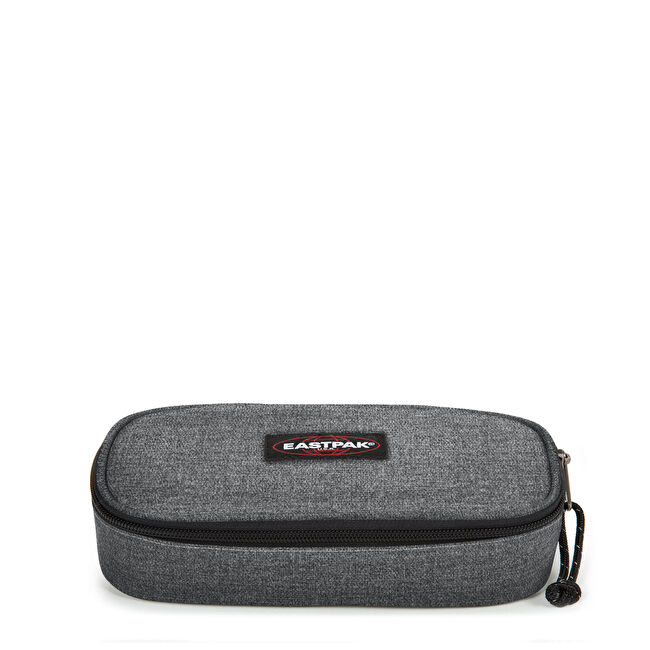 Resim OVAL SINGLE BLACK DENIM KALEM KUTUSU