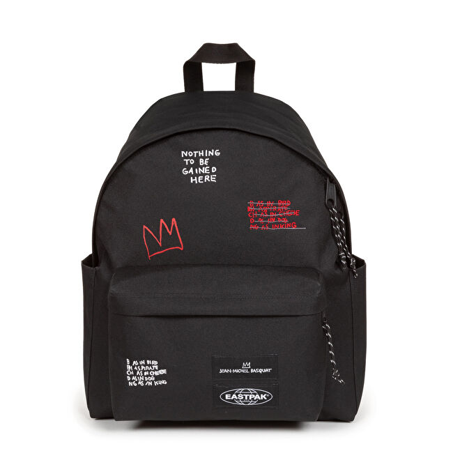 Resim BASQUIAT X EASTPAK DAY PAK'R BASQUIAT QUOTES SIRT ÇANTASI