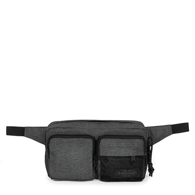 Resim DOUBLE CROSSBODY BLACK DENIM BEL ÇANTASI