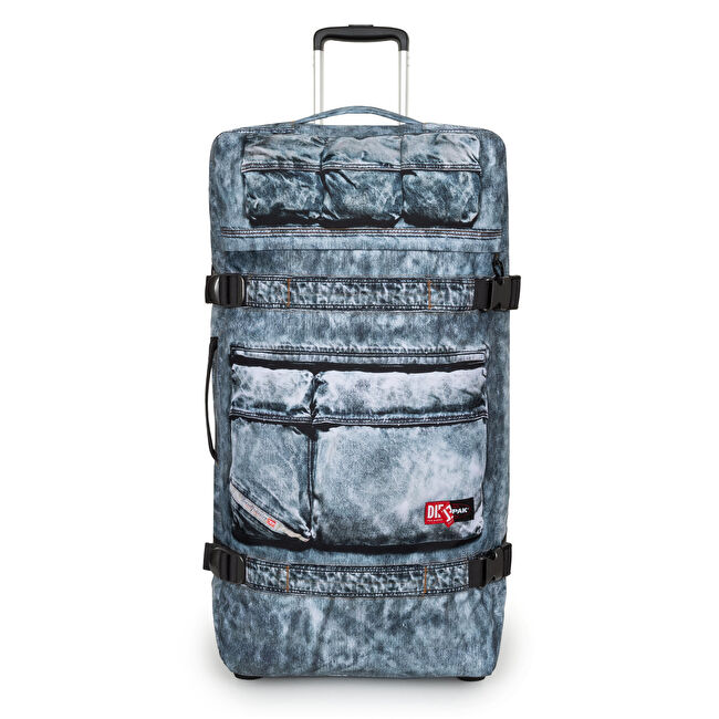 Resim DIESEL X EASTPAK DIESEL TRANSIT'R L DSL TROMPE TEKERLEKLİ VALİZ