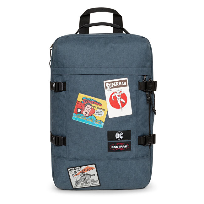 Resim DC COMICS X EASTPAK TRAVELPACK SUPERMAN PATCH SEYAHAT ÇANTASI
