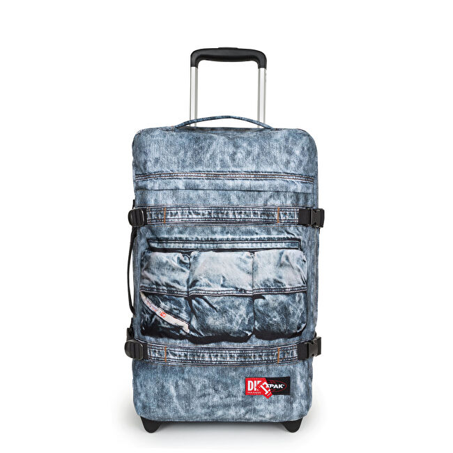 Resim DIESEL X EASTPAK DIESEL TRANSIT'R S DSL TROMPE TEKERLEKLİ VALİZ