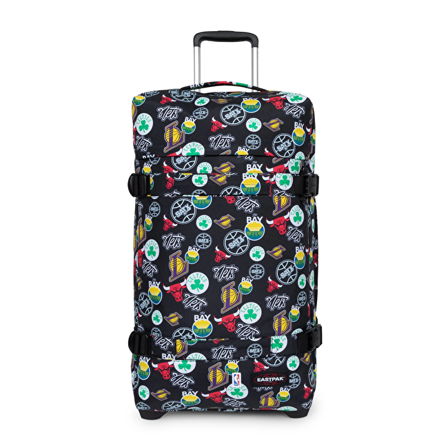 Resim NBA X EASTPAK TRANSIT'R M NBA TEAM PATTERN TEKERLEKLİ VALİZ