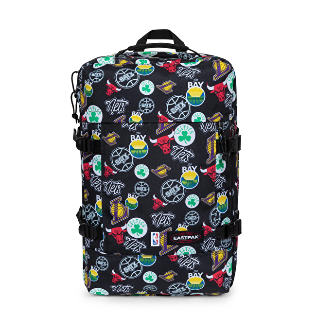 Resim NBA X EASTPAK TRAVELPACK NBA TEAM PATTERN SEYAHAT ÇANTASI