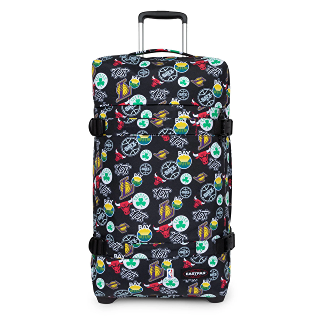 Resim NBA X EASTPAK TRANSIT'R L NBA TEAM PATTERN TEKERLEKLİ VALİZ