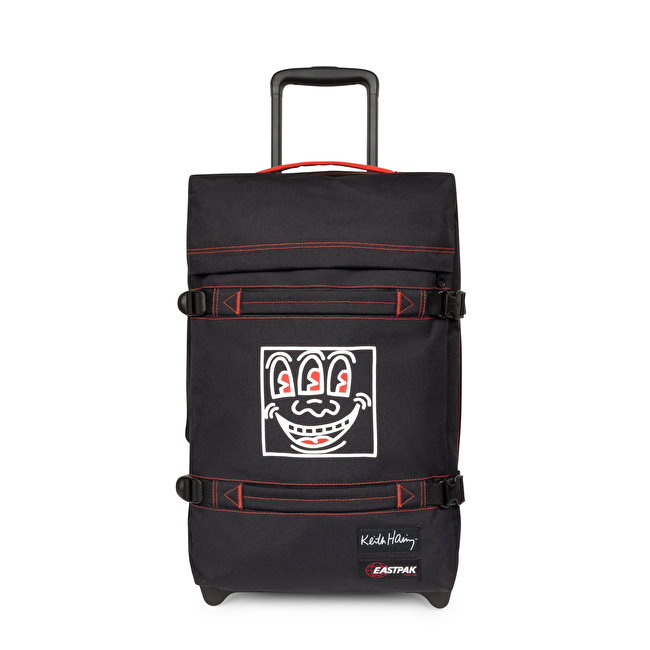Resim KEITH HARING X EASTPAK TRANSIT'R S KEITH HARING 3 EYES TEKERLEKLİ VALİZ