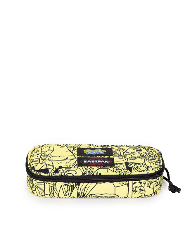 SPONGEBOB SQUAREPANTS X EASPAK OVAL SINGLE ALL OVER YELLOW KALEM KUTUSU