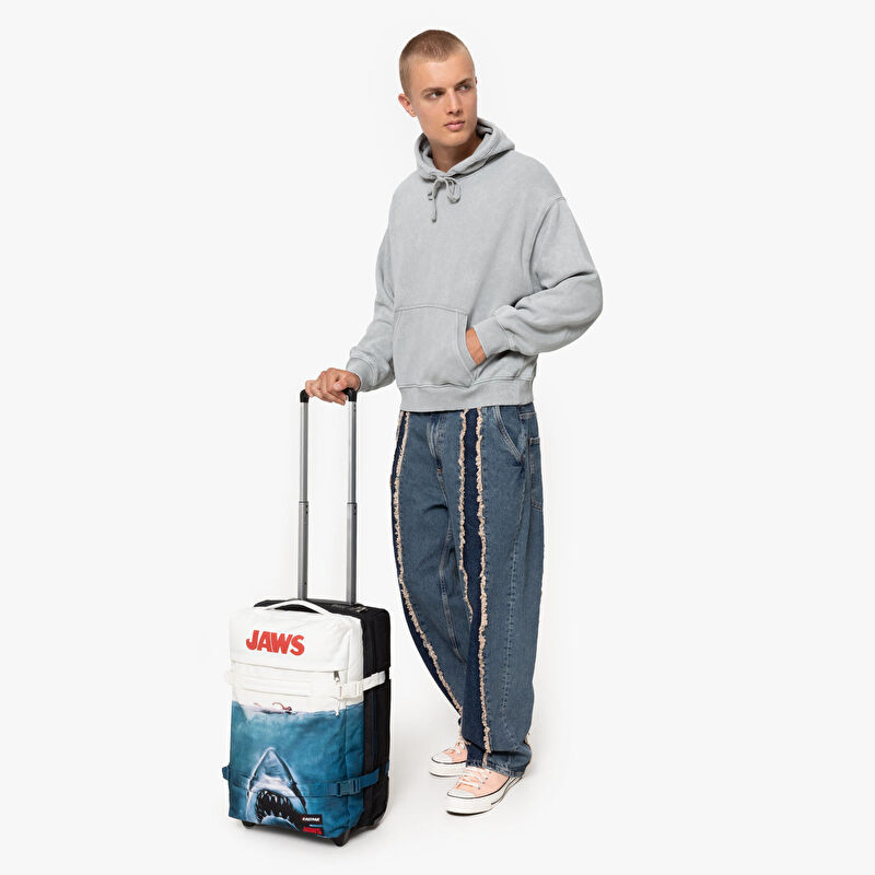 Jaws X Eastpak Transit'r S Jaws Poster Tekerlekli Valiz | Eastpak