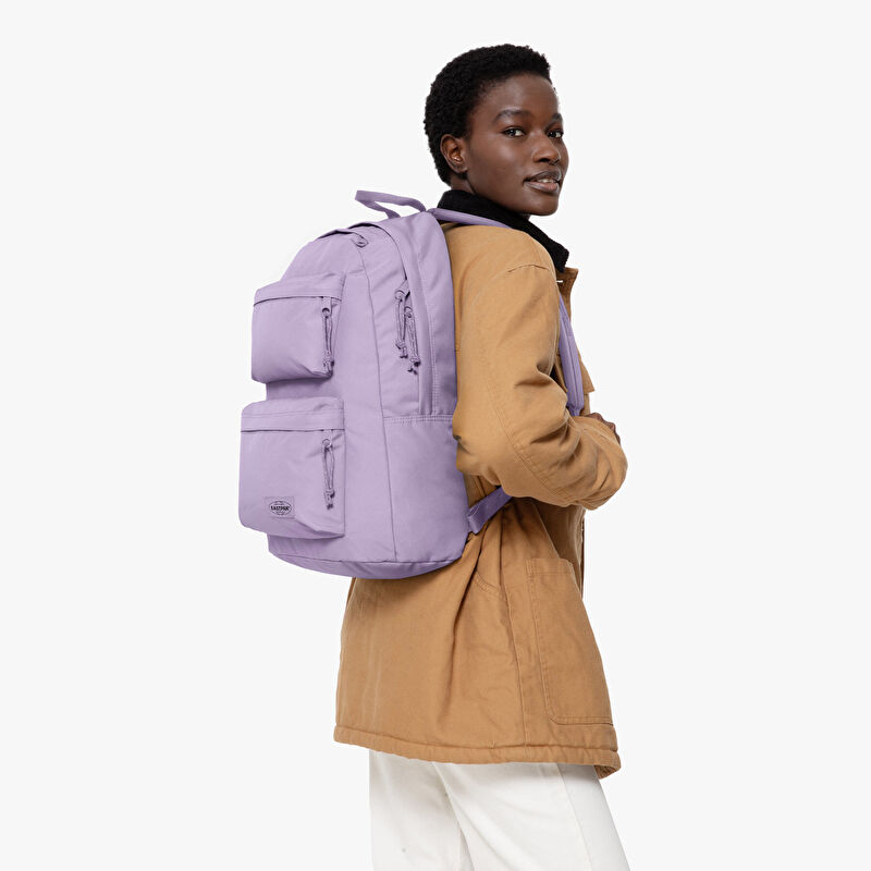 Padded Double Orchid Lilac Sirt Çantası | Eastpak