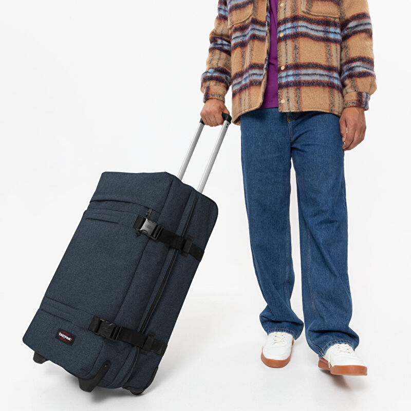 Transit'r M Triple Denim Tekerlekli Valiz | Eastpak