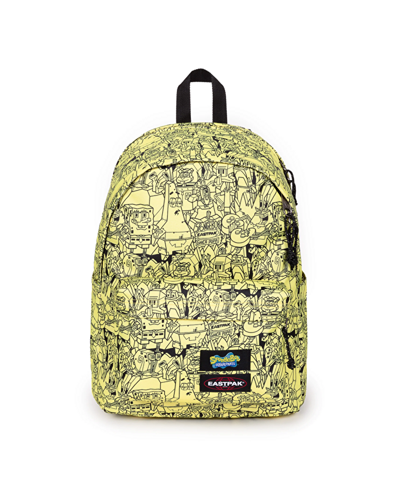 SPONGEBOB SQUAREPANTS X EASPAK DAY OFFICE ALL OVER YELLOW SIRT ÇANTASI