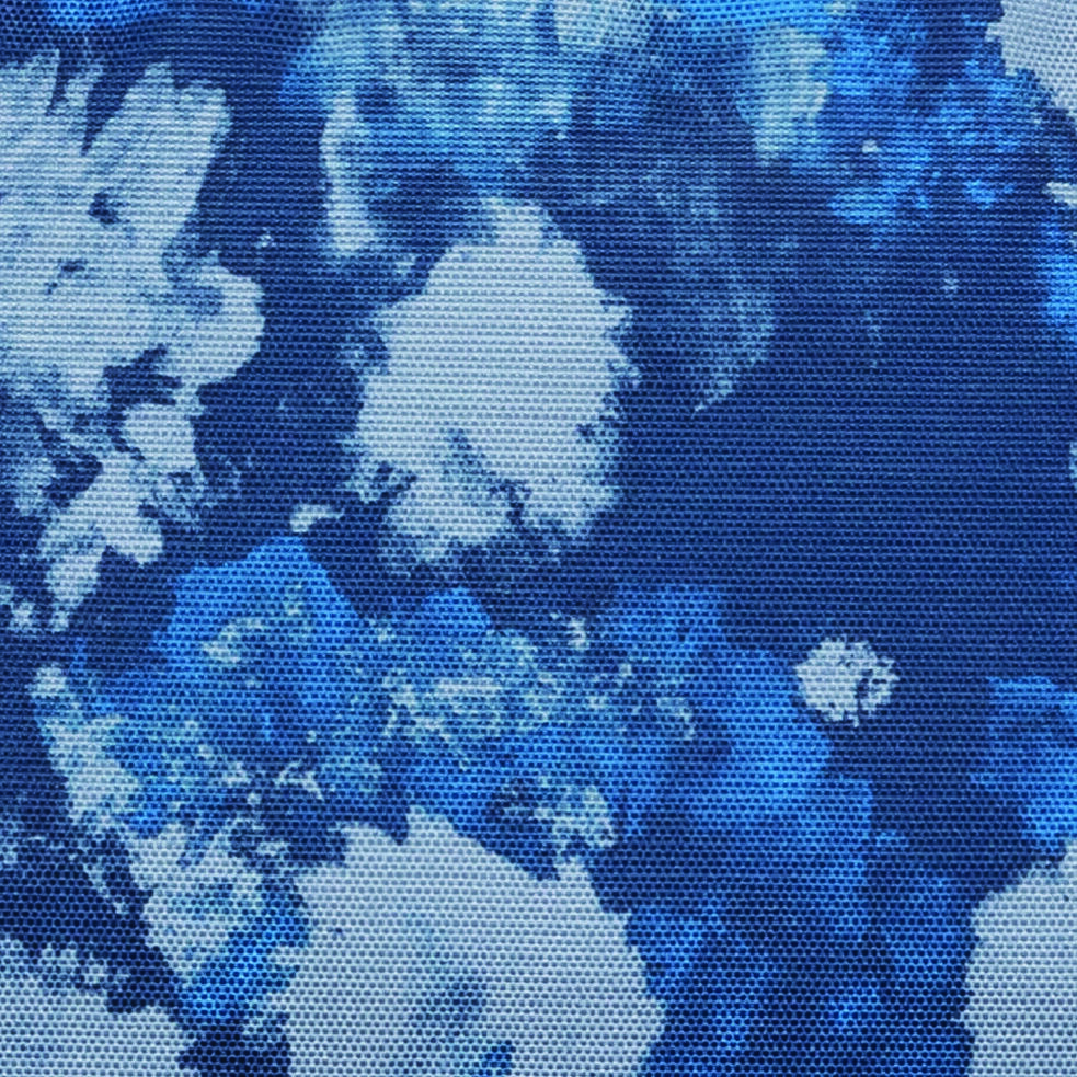 BUMBAG LARGE WASHED PRINT BLUE BEL ÇANTASI