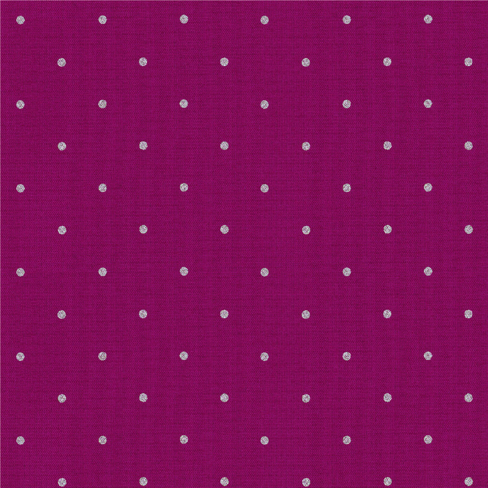 PADDED PAK'R DOTS WINE SILVER SIRT ÇANTASI