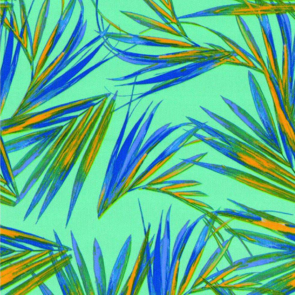 PADDED PAK'R BRIZE PALM AQUA SIRT ÇANTASI