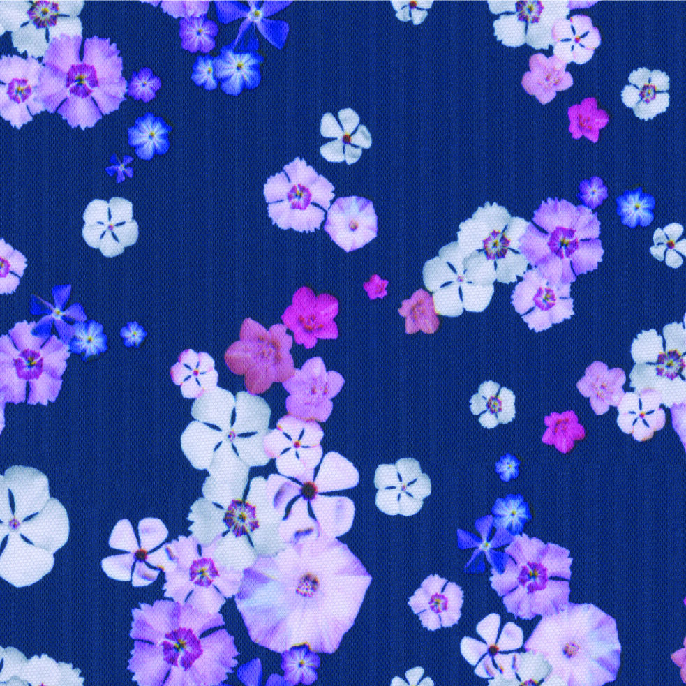 BENCHMARK SINGLE FLORAL BLOOM NAVY KALEM KUTUSU