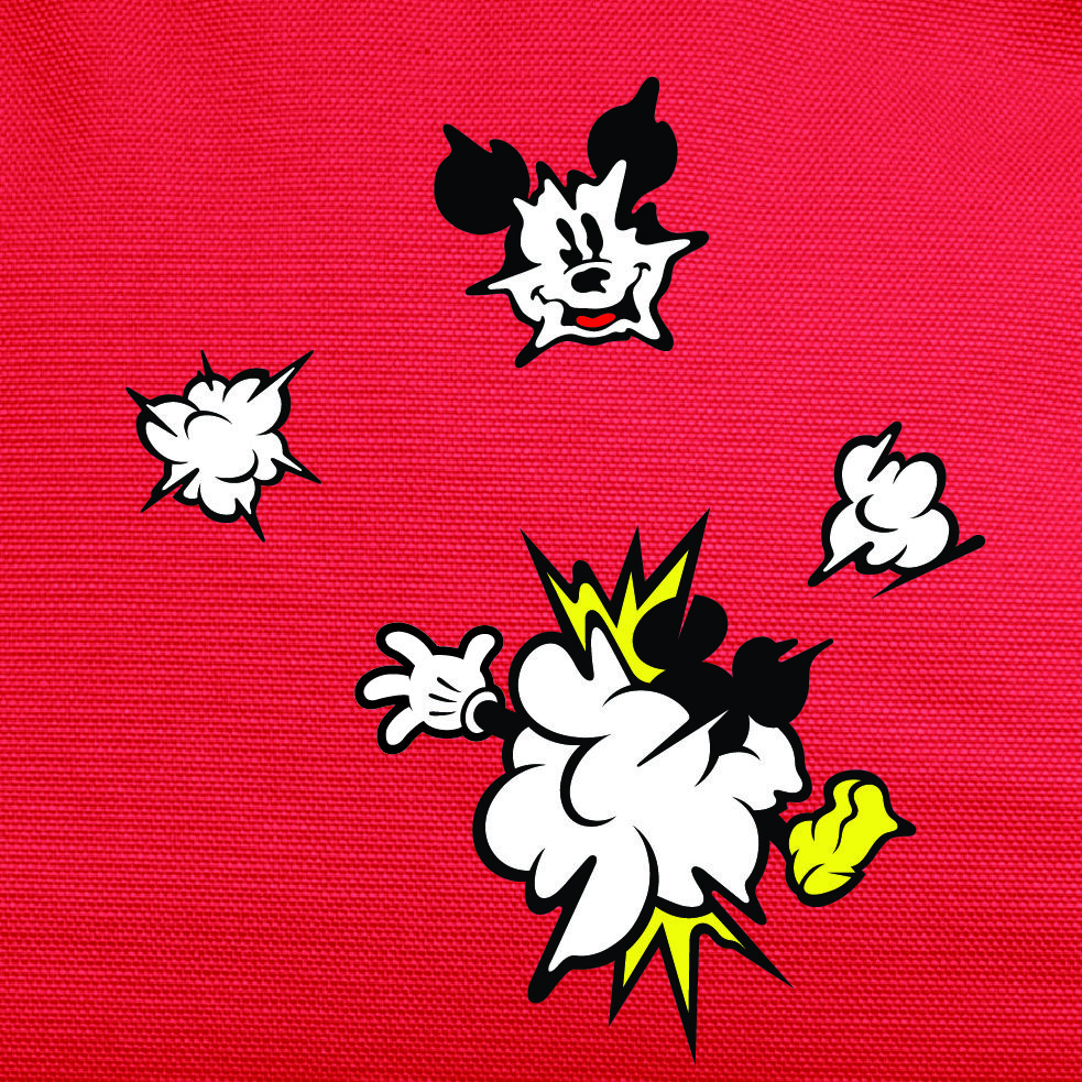DISNEY X EASTPAK ORBIT MICKEY PATCH SIRT ÇANTASI