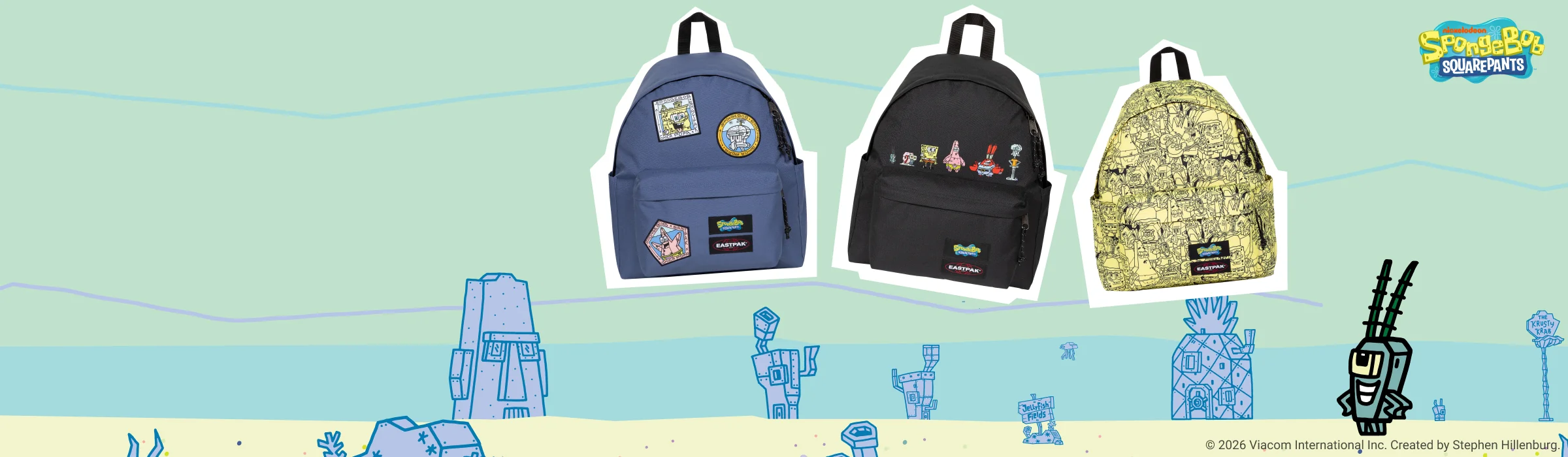 SpongeBob SquarePants x Eastpak
